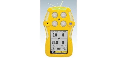 quattro co h2s o2 lel气检仪